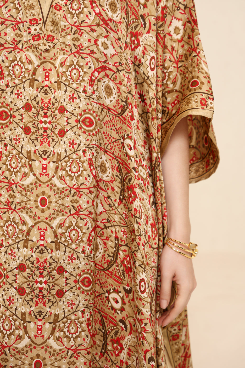 Kaftan Printed Brown