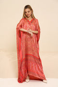Kaftan Printed Lightcoral