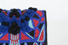 Hardcase Fabric Clutch - Blue - Atelieruae