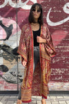 Isfahan Red Kimono - Long
